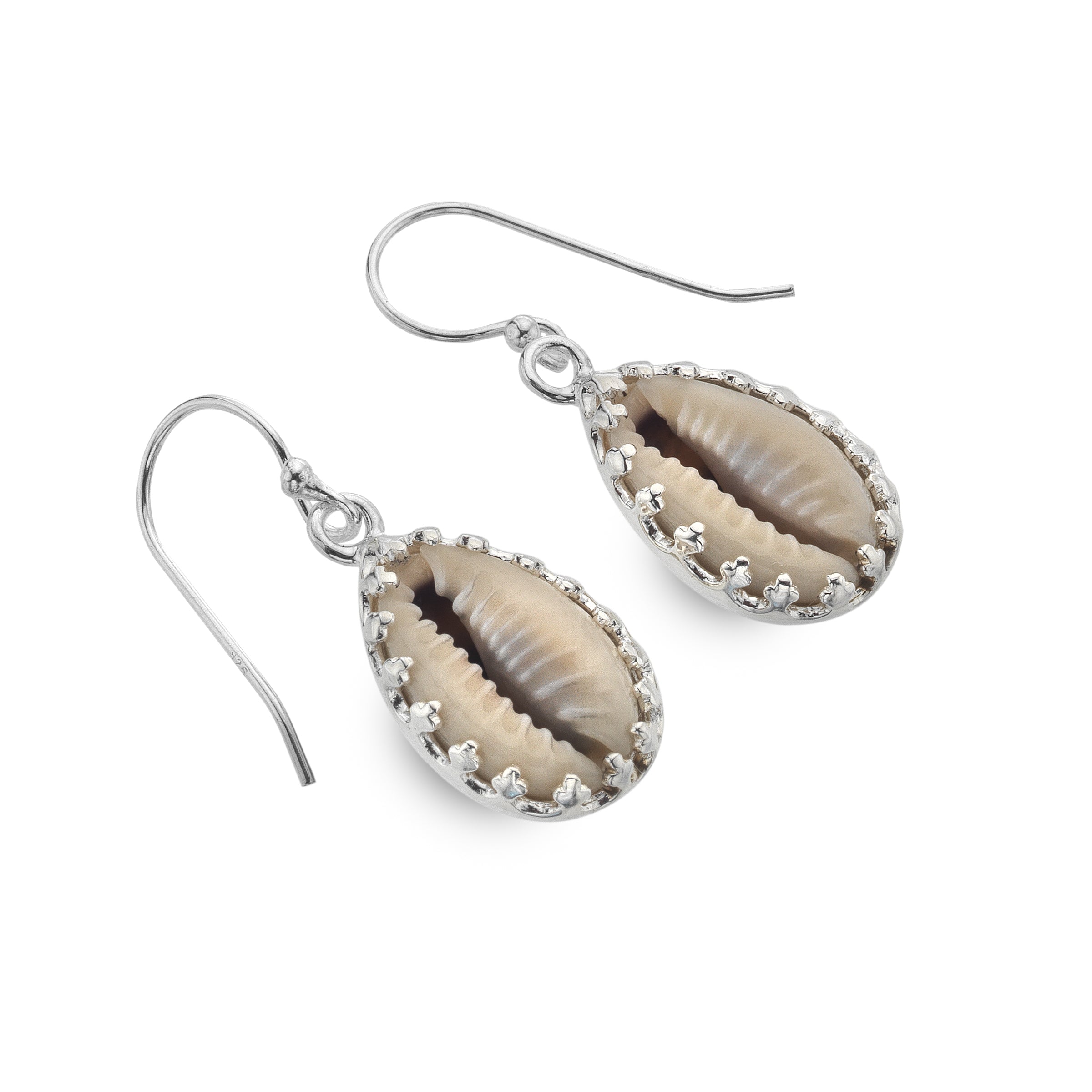 Oceana Cowrie Shell Earrings